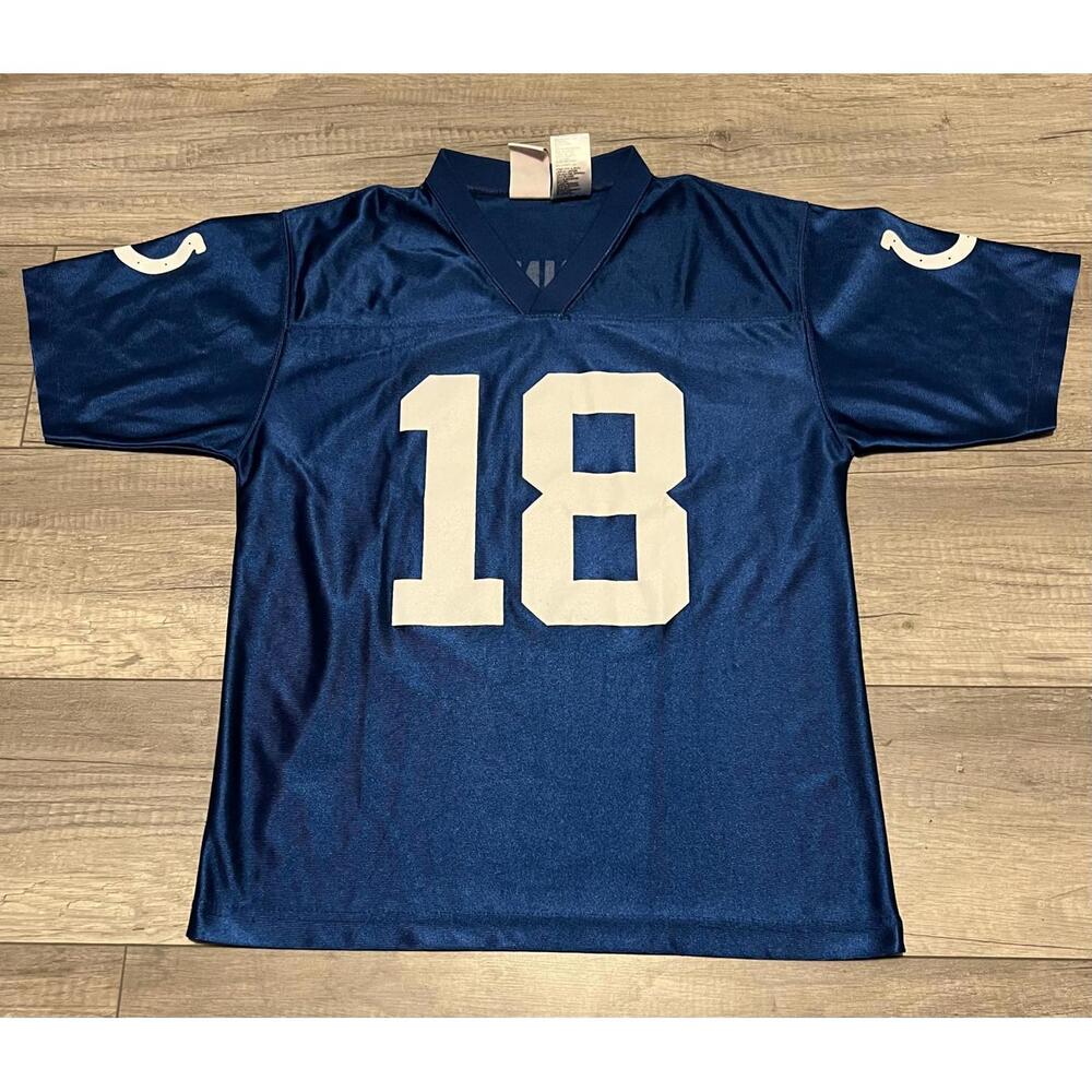 Boys' NFL Manning #18 Football Jersey Size Large (14-16)